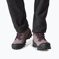 Damen-Trekkingschuhe Salomon Crosstrak Powder WP nine iron/shark 6