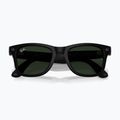 Brille mit Kamera Ray-Ban Meta Wayfarer matte black/trs g.green 9