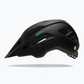 Kinder-Fahrradhelm Giro Fixture II MIPS matte black/vivid green 2