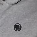 Poloshirt für Männer Pitbull West Coast Polo Slim Logo grey/melange 3