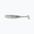 Gummiköder Relax Bass 2.5 Laminiert 4 Stück klar-silber schwarz glitter BAS25