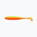 Gummiköder Relax Bass 2.5 Laminiert 4 Stück orange Seide BAS25