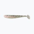 Gummiköder Relax Bass 3 Laminiert 4 Stück klar-schwarz hologramm glitter weiß pearl BAS3
