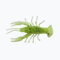 Relax Crawfish 2 Laminierter Gummiköder 4 Stück chartreuse-schwarz jumbo glitter weiß CRF2