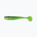 Relax Kingshad 3 Laminierter Gummiköder 4 Stück Baby Bass lime-silver glitter KS3
