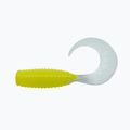 Gummiköder Relax Twister VR1 Standard 8 Stück. gelb-weiß VR1-TS