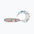 Gummiköder Relax Twister VR1 Standard 8 Stück klar orange blau glitter VR1-TS