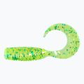 Relax Twister Gummiköder VR1 Standard 8 Stück chartreuse-gold blau glitter VR1-TS