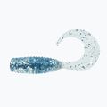 Relax Twister Gummiköder VR1 Standard 8 Stück klar-himmelblau glitzernd klar-silber glitzernd VR1-TS