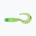 Relax Twister Gummiköder VR1 Standard 8 Stück lime-schwarz glitter VR1-TS