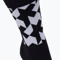 ASSOS Monogram Radsocken schwarz P13.60.695.18 3