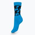 ASSOS Monogram blaue Fahrradsocken P13.60.695.2L 2