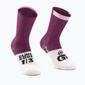 Fahrradsocken ASSOS GT C2 rot-weiß P13.6.7.4O.