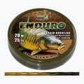 Katran Enduro Braided Carp Hook Links braun