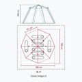 Coleman Cortes Octagon 8 Camping Zelt grau 2000019550 2