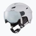 Skihelm Cairn Electron Visor mat white