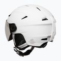 Skihelm Cairn Electron Visor mat white 2