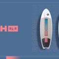 DUOTONE Kitesurfing Board Fish SLS 2022 weiß 44220-3401 11