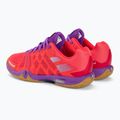 Damen Badmintonschuhe Babolat 18 Shadow Team rosa/lila 4