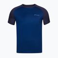 Herren Babolat Play Crew Neck Kombi blau Tennisshirt