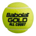 BABOLAT Gold All Court Tennisbälle 4 Stück gelb 502085 3