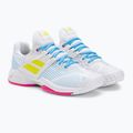 Babolat Damen Tennisschuhe 21 Jet Mach 3 Clay weiß/Schwefel Frühling 4