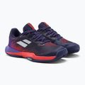 Kinder-Tennisschuhe BABOLAT 22 Jet Mach 3 Clay blau Band 33S22730 5