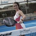 BABOLAT Defiance rosa/schwarzer Paddelschläger 194498 10