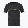 Herren Babolat Aero Crew Neck Tennisshirt Schwarz 2MS23011Y