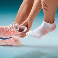 Socken Damen Babolat Badminton Pro Crew W white/english rose 3