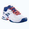 Tennisschuhe Kinder Babolat Propulse All Court white/estate blue 8