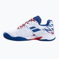 Tennisschuhe Kinder Babolat Propulse All Court white/estate blue 10