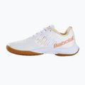 Badmintonschuhe Damen Babolat Shadow Tour 5 W white/ yellow 10