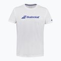 Shirt Kinder Babolat Exercise Babolat Jr white/white