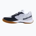 Badminton Schuhe Herren Babolat Shadow Spirit 2 white/ black 10