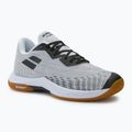 Badminton Schuhe Herren Babolat Shadow Spirit 2 white/ black