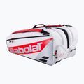 Paddel-Tasche Babolat RH Pro Padel Juan Lebron 62 l white/ silver/ red