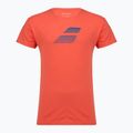 Shirt Herren Babolat Exercise Big Flag hot coral