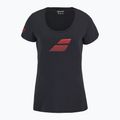 Shirt Damen Babolat Exercise Flag W black/black