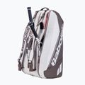 Tennistasche Babolat RH9 Pure Wimbledon 80 l white/dark beige 3