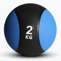 Medizinball Sveltus Medicine Ball Rubber 2 kg blue/ black 2