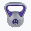 Kettlebell Sveltus Fit 6 kg grau/violett