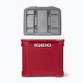 Igloo Latitude 60 Roller 56 l Industrierot/ Meteorit Touring-Kühlschrank 11