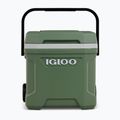 Igloo Ecocool Latitude 16 Qt Walzenwanderkühlschrank 15 l vintage grün 2