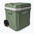 Igloo Ecocool Latitude 60 Qt Rolle 56 l vintage grüner Touring-Kühlschrank 3