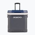 Igloo Maxcold Latitude 62 Qt Roller 59 l Karbonit/Ägäis Wanderkühlschrank