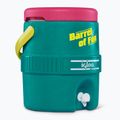 Igloo Retro Barrel Of Fun 2 Gallon 7,6 Liter dunkles Jade/Bold Magenta/Livewire Yellow Wassertank 2