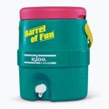 Igloo Retro Barrel Of Fun 2 Gallon 7,6 Liter dunkles Jade/Bold Magenta/Livewire Yellow Wassertank 3