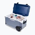 Igloo Maxcold Latitude 90 Qt Roller 85 l Karbonit/Ägäisches Meer Wanderkühlschrank 9