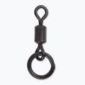 Carp Spirit Rolling Swivel + Ring schwarz ACS290006